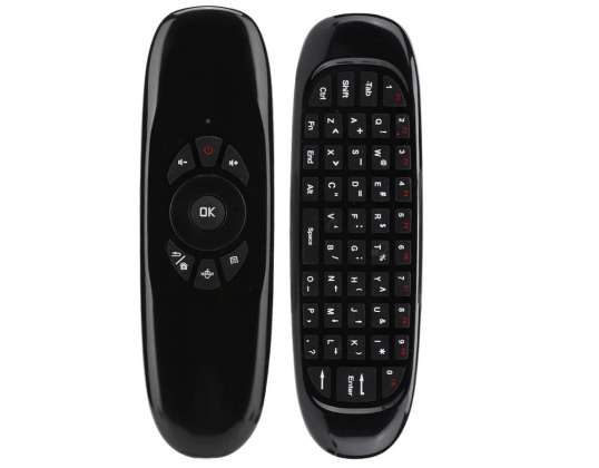 TV remote control with wireless keyboard Alogy smart TV PC AIR M
