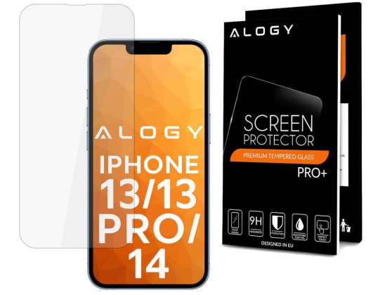Gehärtetes Glas Alogy für Bildschirm für Apple iPhone 13 / 13 Pro / 14