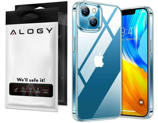 Silikonové pouzdro Alogy pouzdro pro Apple iPhone 13 6.1 transparentní