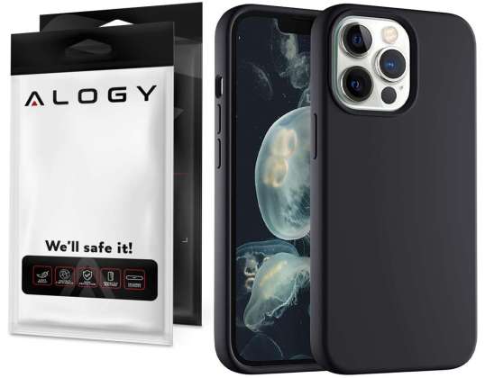 Alogy Thin Soft Case für iPhone 13 Pro schwarz