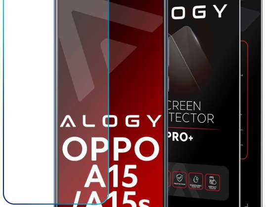 9H закалено стъкло Alogy екран защита за Oppo A15 / A15s