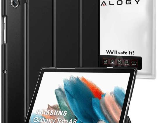 Samsung Galaxy Tab A8 2021 SM-X200 / SM-X205 CZ için Alogy Kitap Kapağı
