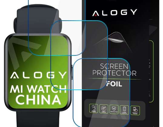 3x Alogy hidrogēla filma Xiaomi Mi Watch China
