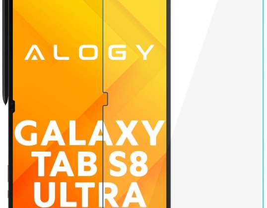 Alogy gehärtetes Glas Bildschirm für Samsung Galaxy Tab S8 Ultra X900 / X