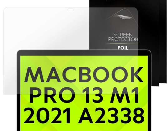 Alogy Laptop Schutzfolie für Apple Macbook Pro 13 M1 2021 A2338