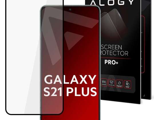 Vidrio templado para Alogy Full Glue case amigable para Samsung Galax