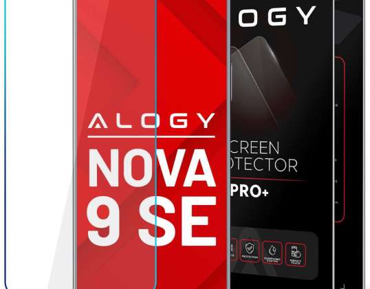 Protecție ecran Alogy din sticlă securizată 9H pentru Huawei Nova 9 SE