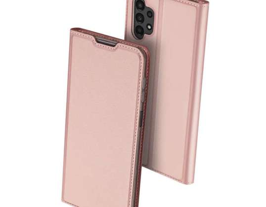 DuxDucis SkinPro Wallet Case for Samsung Galaxy A13 4G / LTE Rose Gold