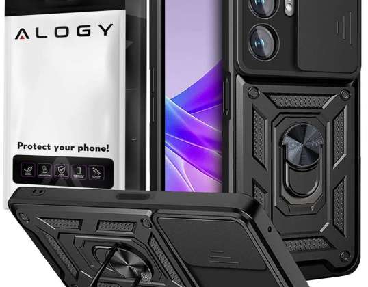 Alogy Camshield Stand Ring Case με Κάλυμμα Κάμερας για Oppo A57 5G/A