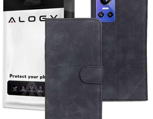Flip case rahakoti alogy magnetiline nahk Realme GT Neo 3 Gl jaoks