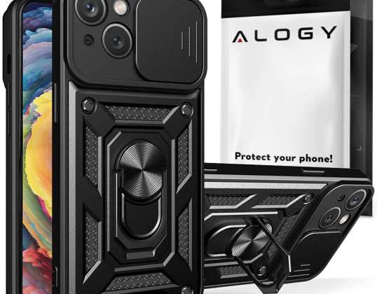 Alogy Camshield Stand Ring med kameraskydd för Apple iPhone 14