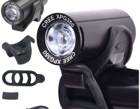 Fiets Voorlamp LED Zaklamp CREE XPG400 350lm Axis Lamp