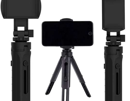 Telefon tutucu fotoğraf makinesi Vlogging ile tripod tripod selfie