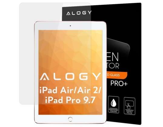 Gehärtetes Glas Alogy 9H für Apple iPad Air / Air 2 / iPad Pro 9.7