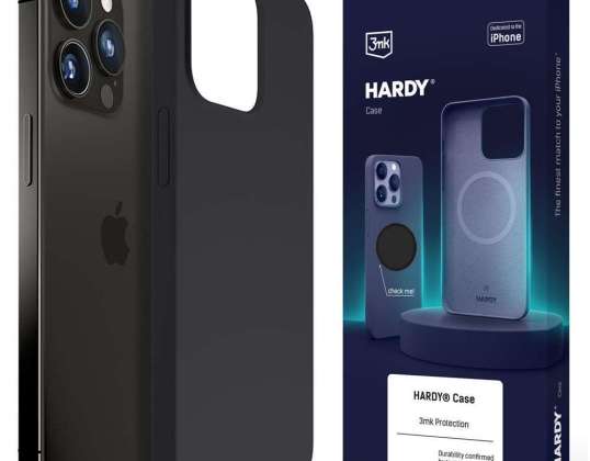 Чохол для телефону 3mk для Apple iPhone 13 Pro Hardy Silicone MagCase Grap