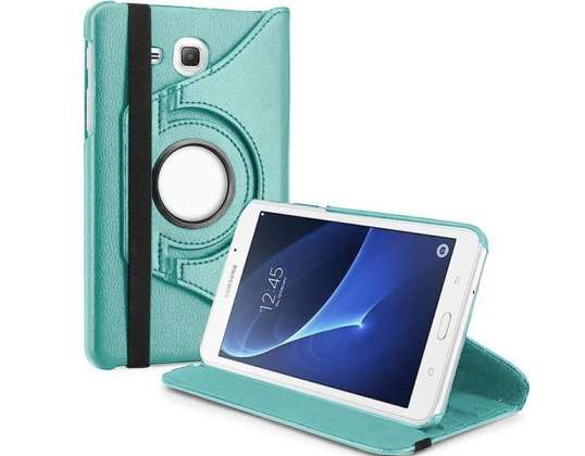 Samsung Galaxy Tab A için Döner Kılıf 360 A 7.0 T280 T285 Mavi