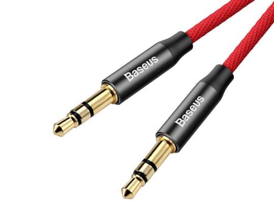 Baseus Yiven M30 audio cable mini Jack 3.5mm 1m red