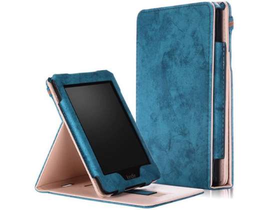 Alogy Slim Leather Case for Kindle Paperwhite 4 2018/2019 Blue