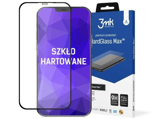 3mk HardGlass Max for Apple iPhone 12 Mini 5.4 Black