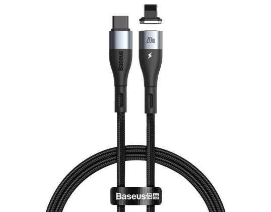 2m baseuskabel USB-C Type C naar Lightning Zink 20W magnetische kabel