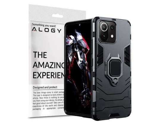 Alogy Stand Ring Armor Taske til Xiaomi Mi 11 Lite