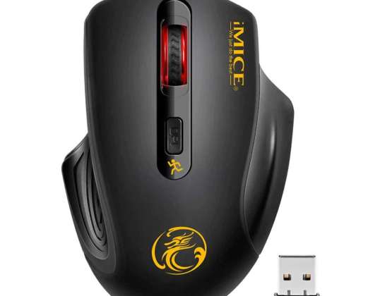 Souris de jeu ergonomique Alogy optique 1600 DPI Noir