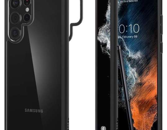 Carcasă pentru Samsung Galaxy S22 Ultra Spigen Ultra Hybrid Matte Black