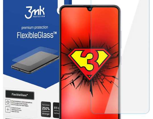 3mk Hybrid Schutzglas Flexibles Glas 7H für Samsung Galaxy A33 5