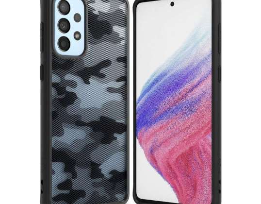 Ringke Fusion Case voor Samsung Galaxy A53 5G Matte Camo Zwart