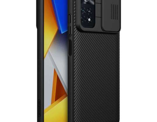 Nillkin CamShield Case voor Xiaomi Poco M4 Pro 4G Zwart