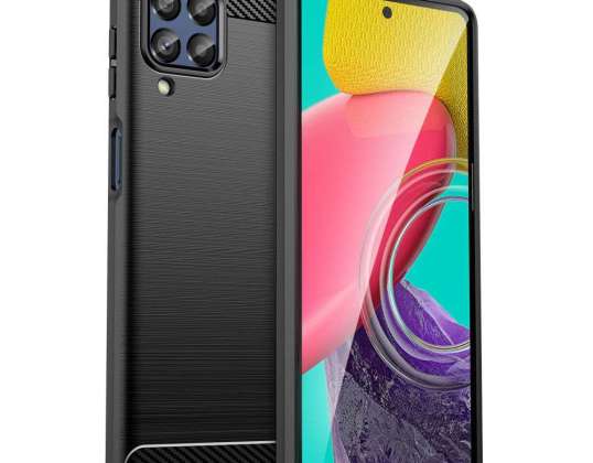 TpuCarbon калъф за Samsung Galaxy M53 5G черен