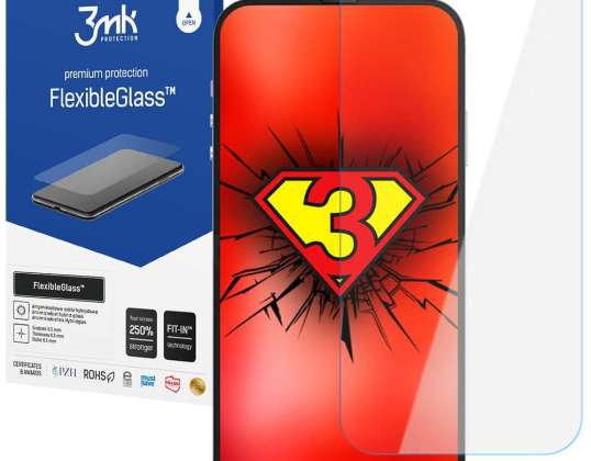 3mk Szkło hybrydowe ochronne Flexible Glass 7H do Apple iPhone 14/ 14