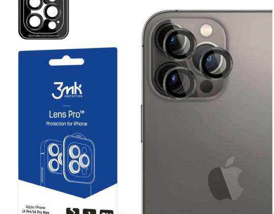 Szkło na kamerę ochrona na aparat obiektyw 3mk Lens Pro do iPhone 14 P