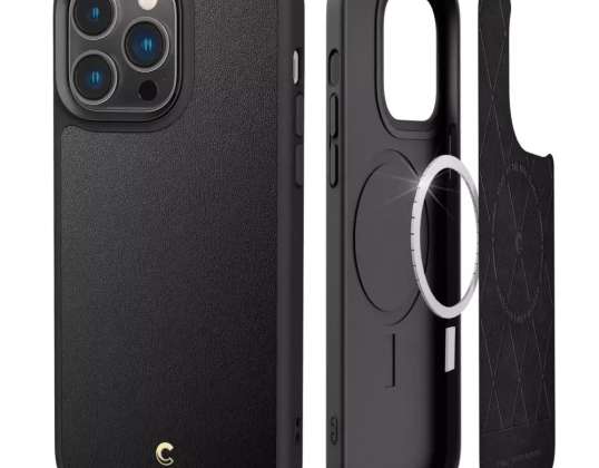 Spigen Chiril Kajuk MagSafe caz pentru Apple iPhone 14 Pro Negru