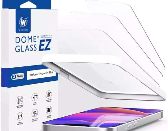 WhiteStone EZ glass 3-pack pentru Apple iPhone 14 Plus