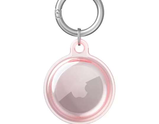 FlexAir TPU Keychain pour Apple AirTag Pink