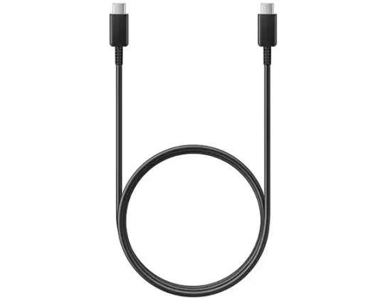 Samsung EP-DN975BB USB-C-USB-C -pikalatauskaapeli musta/musta