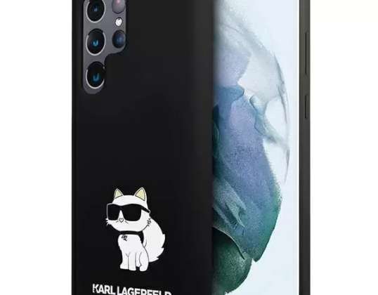 Etui Karl Lagerfeld KLHCS23LSNCHBCK do Samsung Galaxy S23 Ultra S918 h