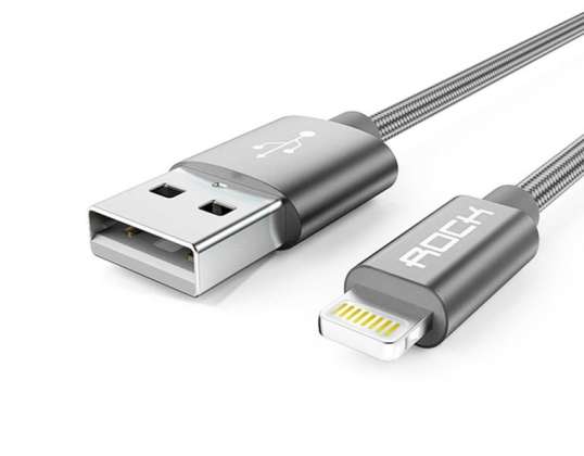 Cable 180 cm Rock Cable Lightning USB iPhone Tarnish