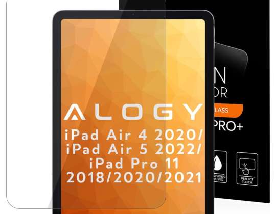 iPad Air 9 2020 / Air 5 2022/ iPad için Temperli Cam Alogy 4H