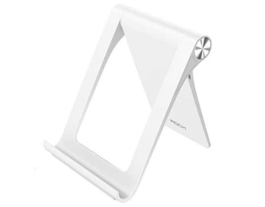 Universal Rock Stand Holder Phone Stand Tablet Blanco