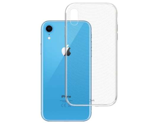 Pancéřové pouzdro 3mk obrněné pouzdro pro Apple iPhone XR transparentní