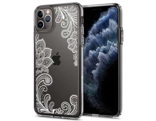 Apple iPhone 11 Pro Cecile Beyaz Mandala için Spigen Ciel Kılıf