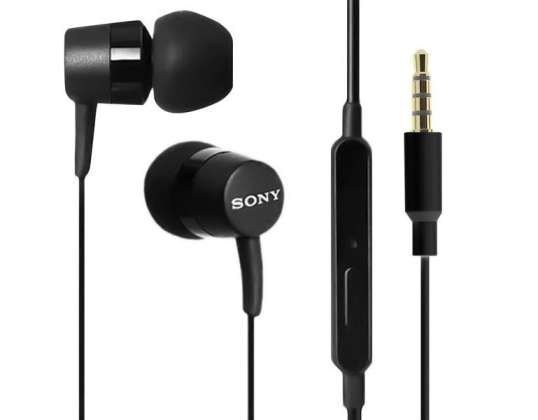 Sony MH-750 kõrvasisesed kõrvaklapid juhtmega minipesa 3.5 mm mikrofoni võlu
