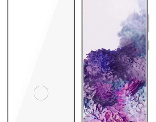 Szkło 3mk HardGlass Max czytnik linii do Samsung Galaxy S20 Ultra Blac