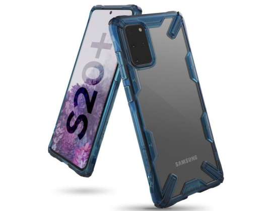 Coque Ringke Fusion X pour Samsung Galaxy S20 Plus Space Blue