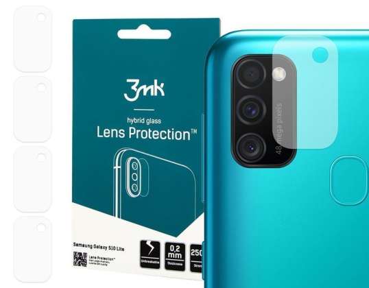 Kamera Glas Lins 3mk Hybrid Glas x4 för Samsung Galaxy M21