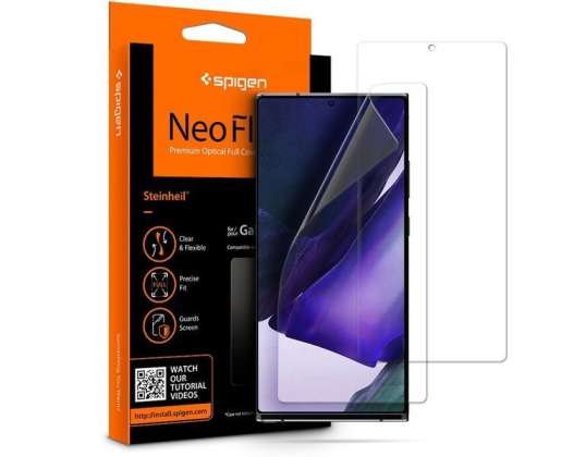 2x Spigen Neo Flex HD Schutzfolie für Galaxy Note 20 Ultra Case Frie