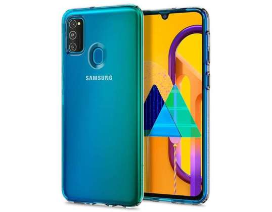 Spigen Flüssigkristallgehäuse für Samsung Galaxy M21 / M30s Crystal Clear
