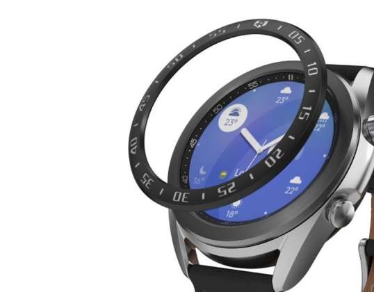 Ringke Bezel tahhümeetri kate Samsung Galaxy Watch 3 41mm Blac jaoks